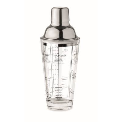 Coctelera de cristal 400 ml personalizable